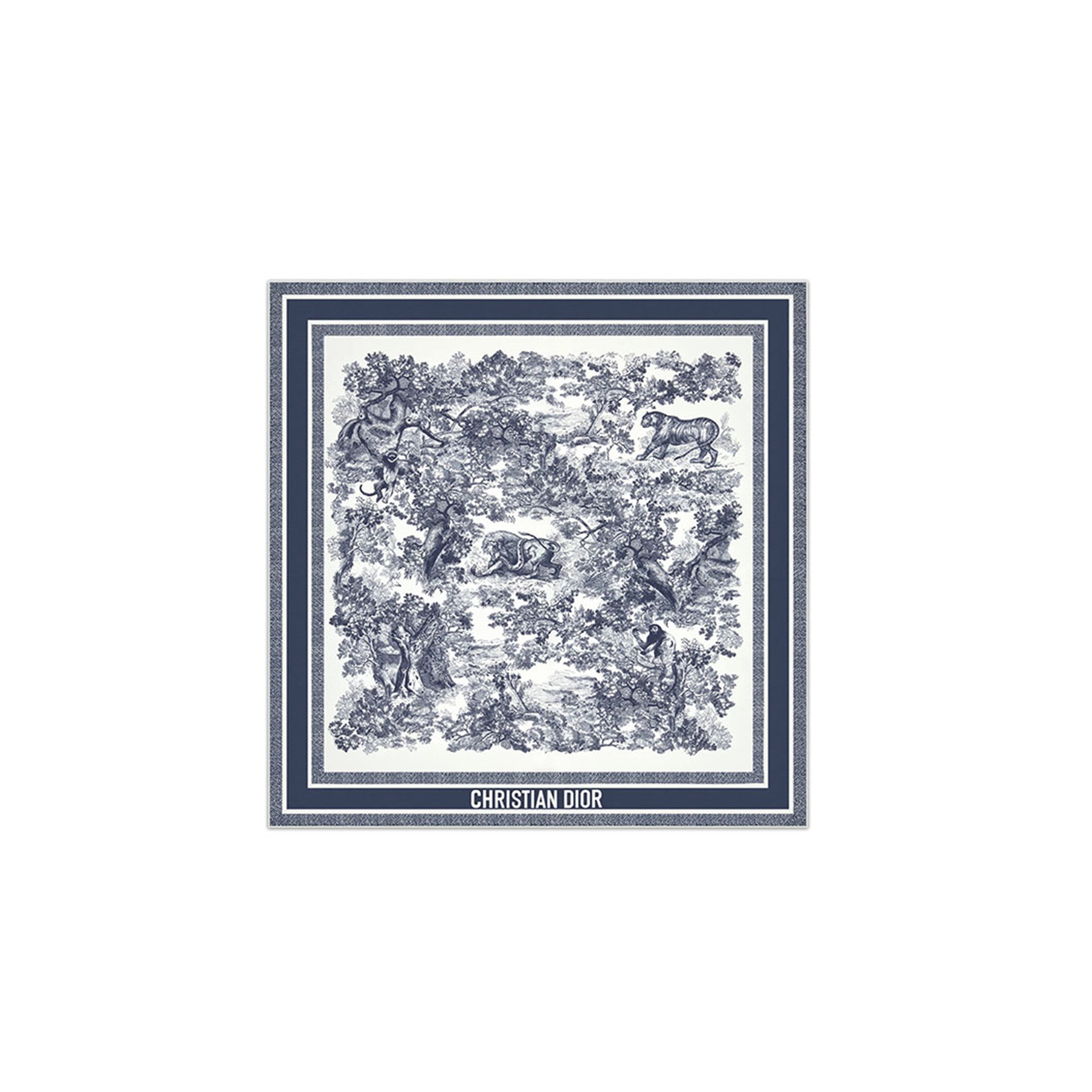 DIOR TOILE DE JOUY SAUVAGE 90 SQUARE SCARF 15JOU090I602_C545